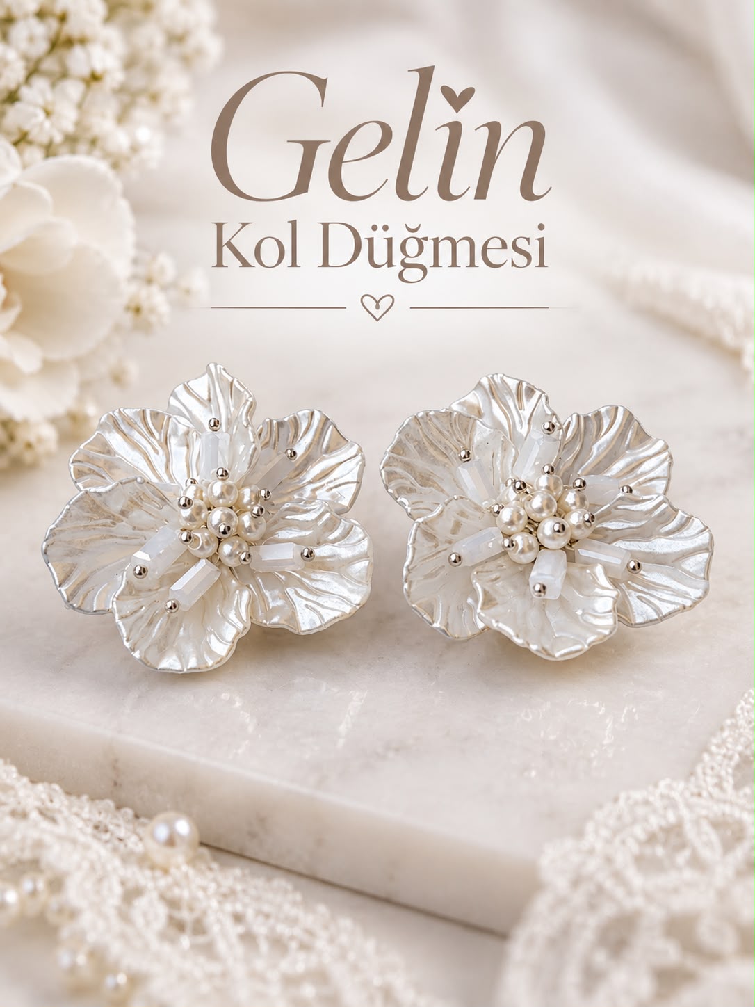 GELİN KOL DÜĞMESİ