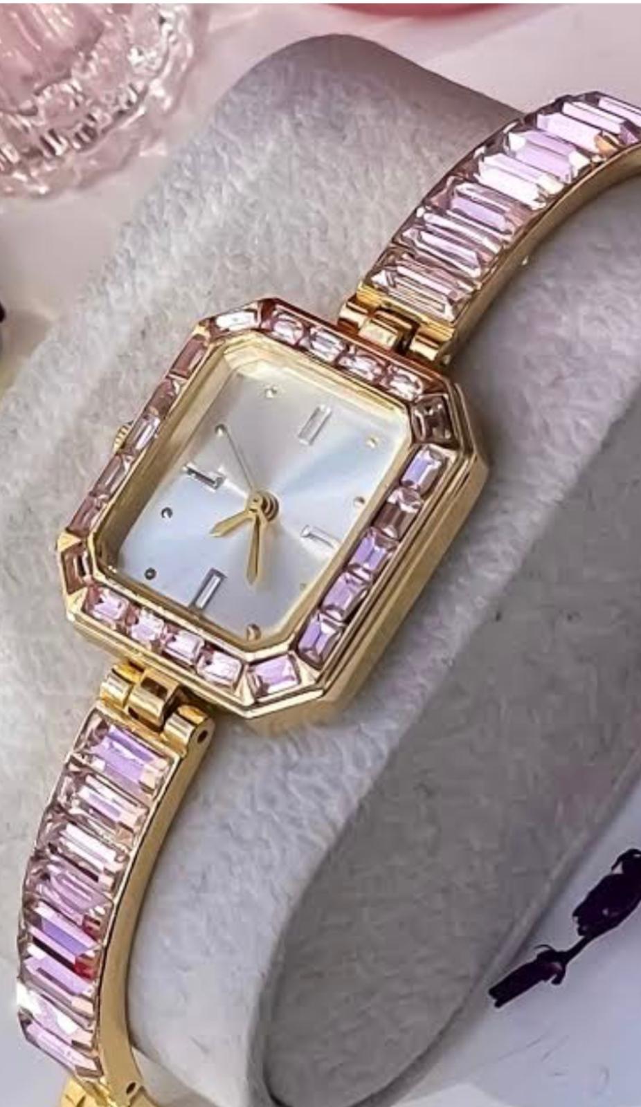 Sw Kare Pink Saat